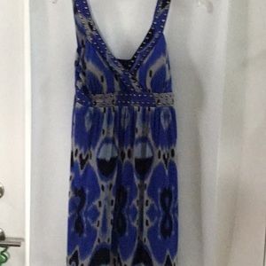 Sun dress blue